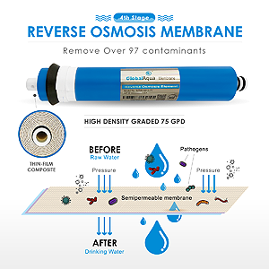 75 GPD Reverse Osmosis Membrane